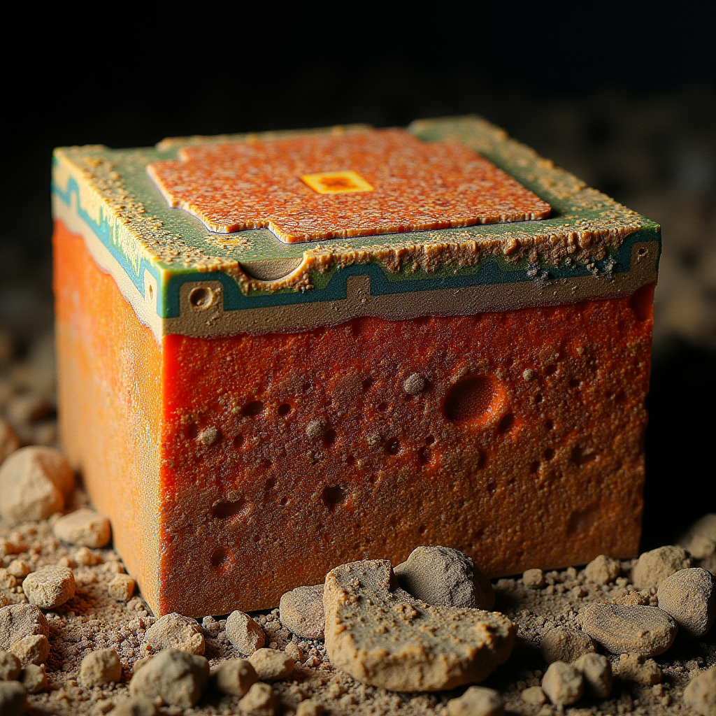 #1 — 8086 中断向量表 = 硅晶的 Ediacara Hills
